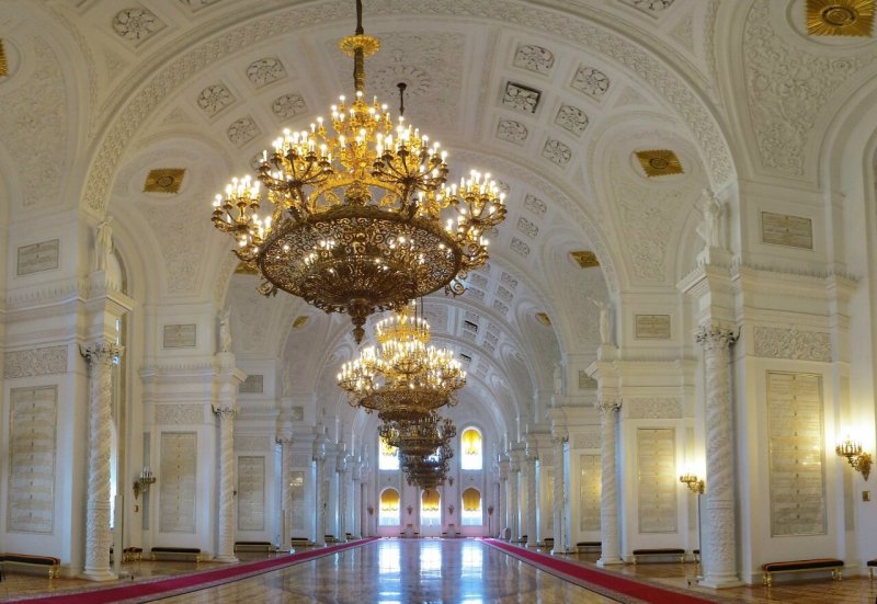 Большой кремлёвский дворец московский кремль