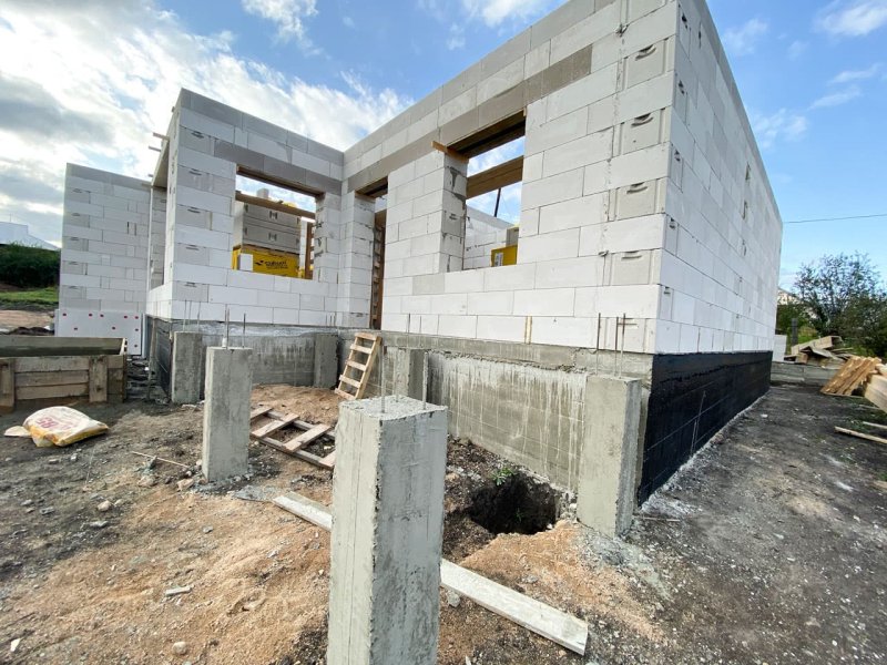 Дом из газобетона