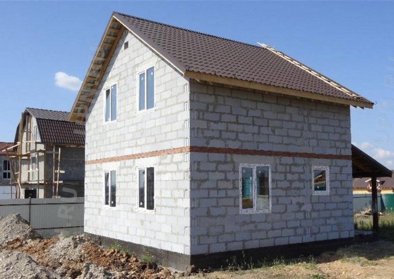 Дом из газобетона
