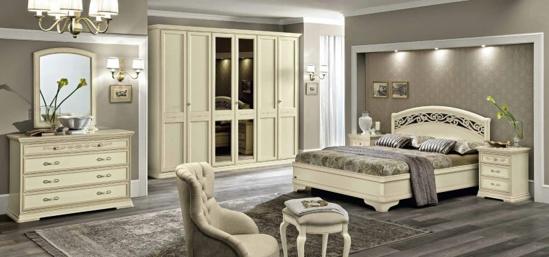 Итальянская спальня torriani avorio