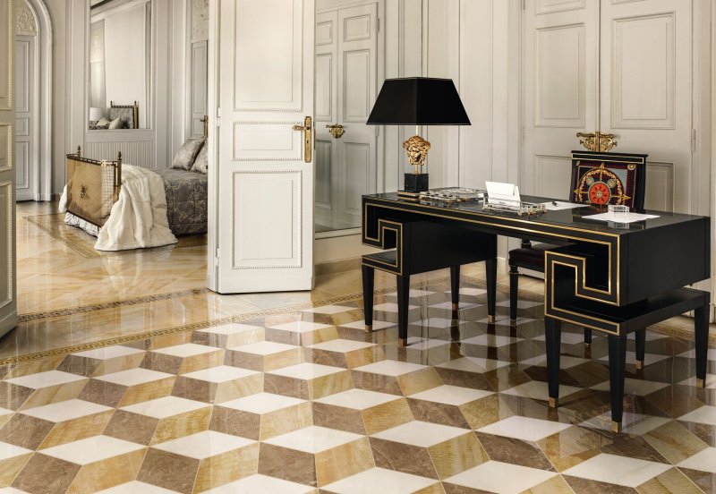 Керамогранит versace marble