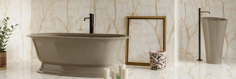 Керамогранит onyx leaf full lappato 60x120