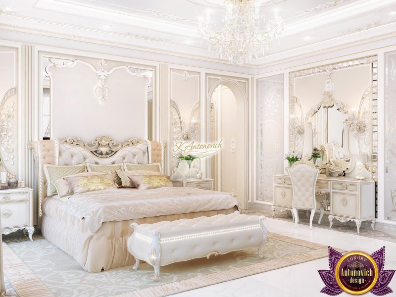 Королевская спальня luxury antonovich design