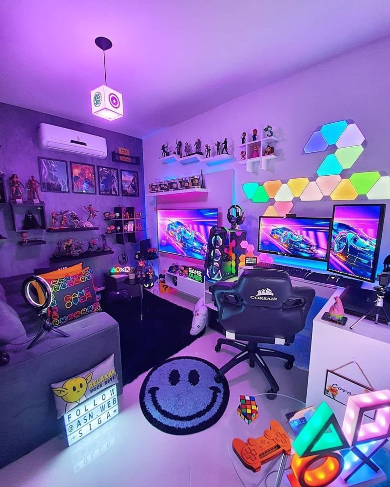 Игровая комната геймерская