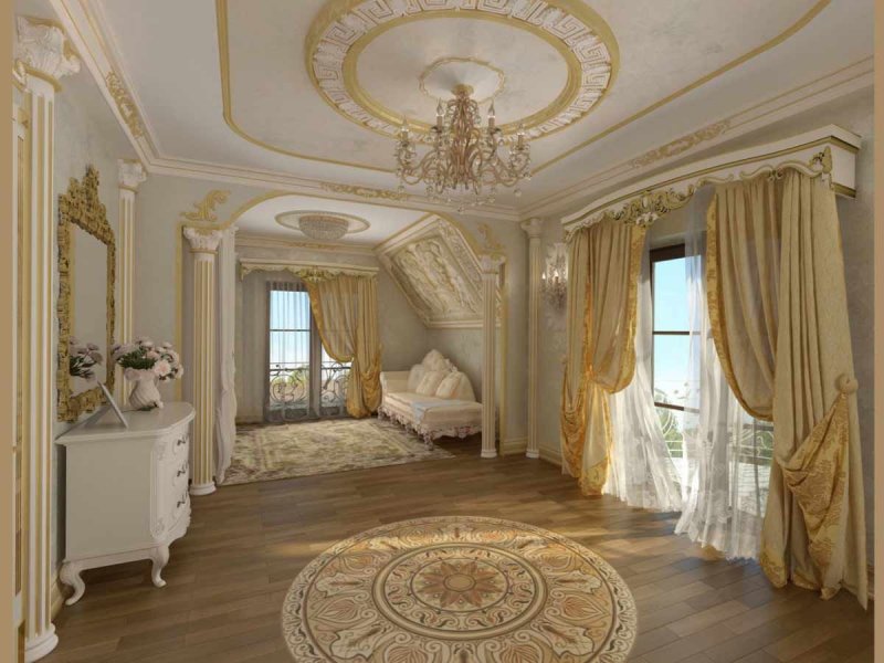 Antonovich design спальня королевский стиль