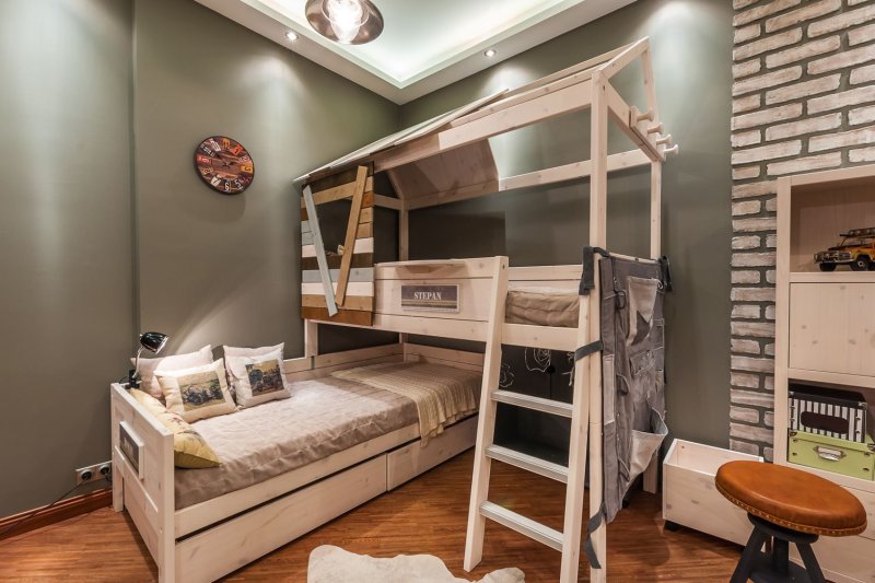 Loft bed кровать чердак