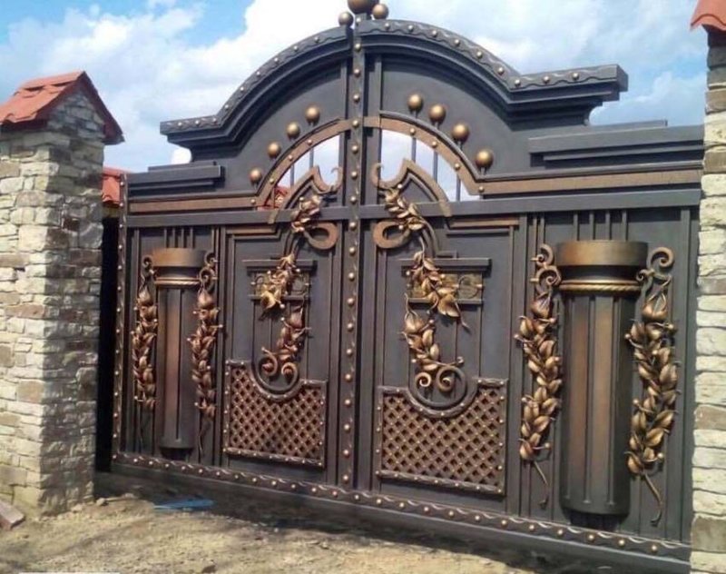 Коварт кованые ворота