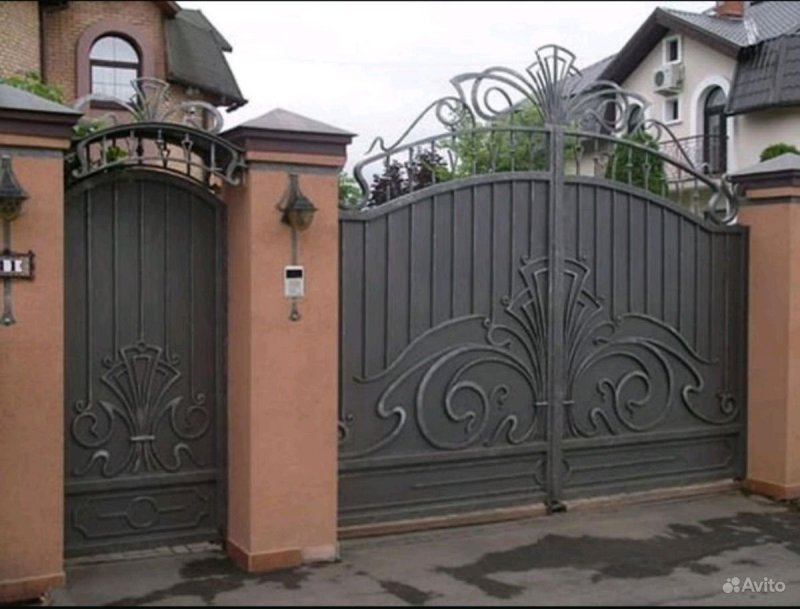 Коварт кованые ворота