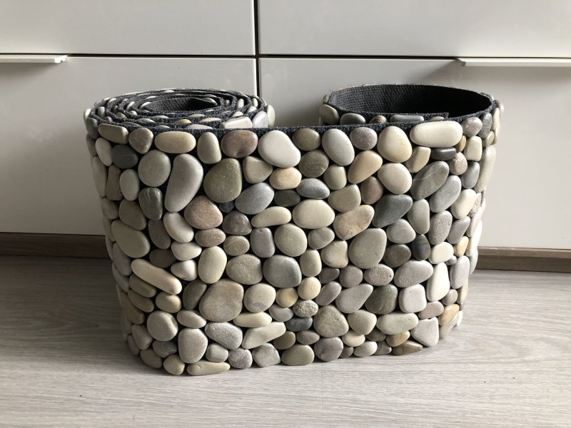 Коврик из гальки