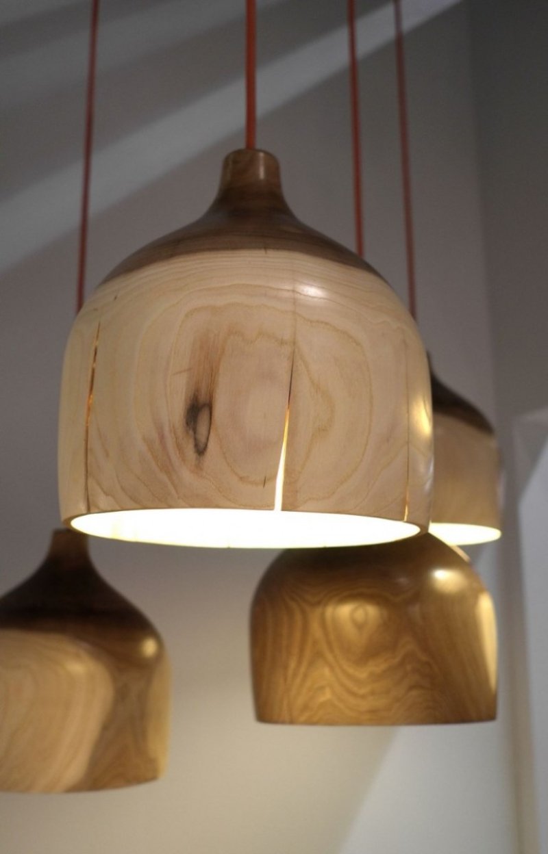 Подвесной светильник wooden losew