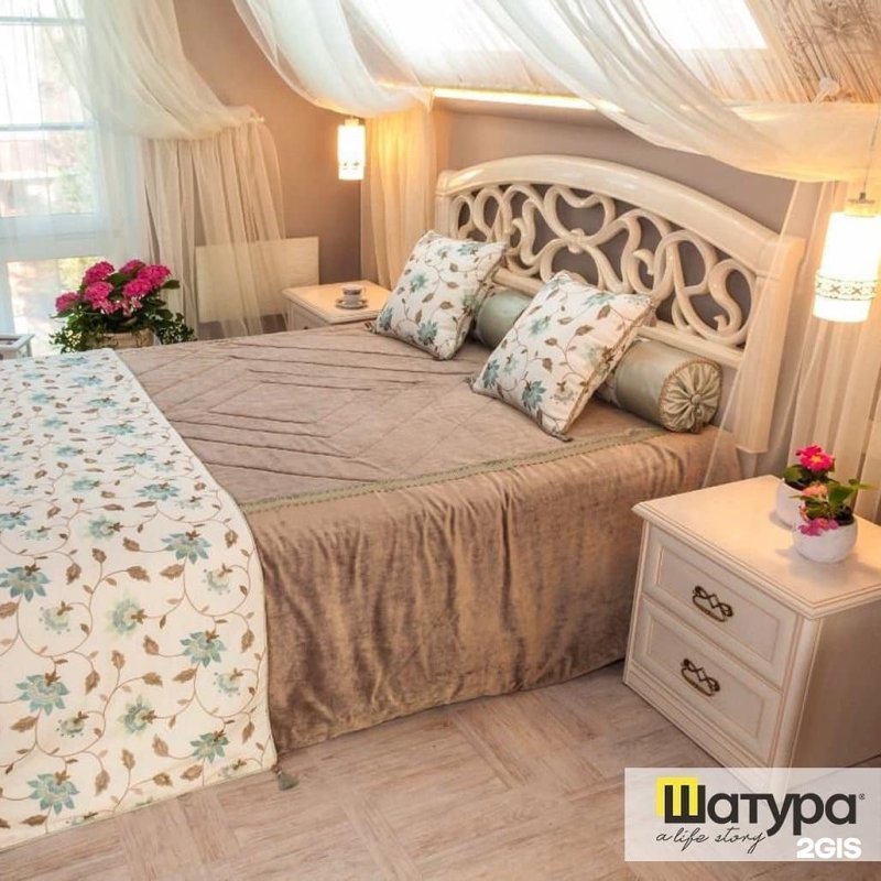 Кровать шатура тиффани ясень