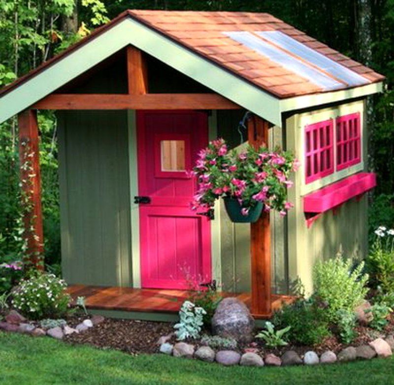 Садовый домик shed garden