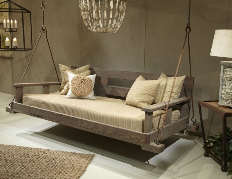 Диван качели wooden swing
