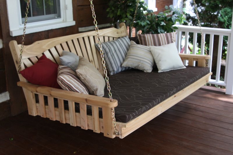 Диван качели wooden swing