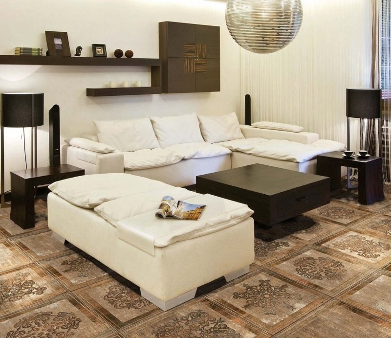 Керамогранит beryoza ceramica аризона коричневый