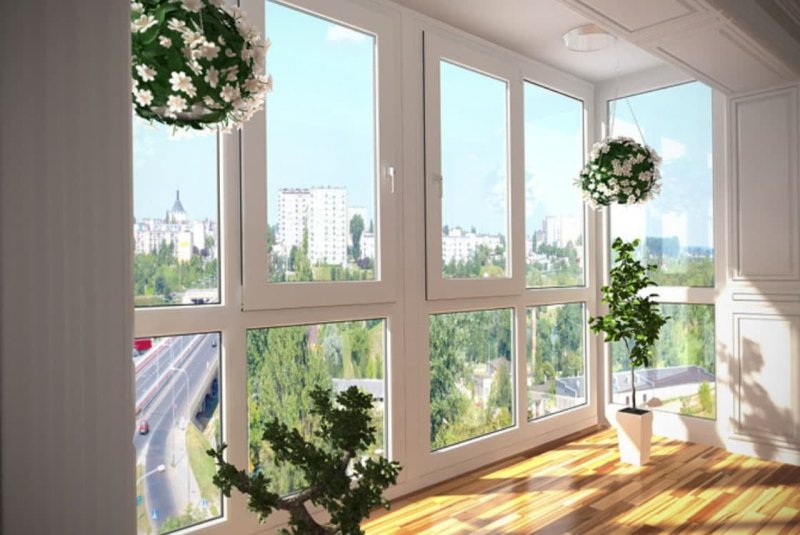 Остекление балкона