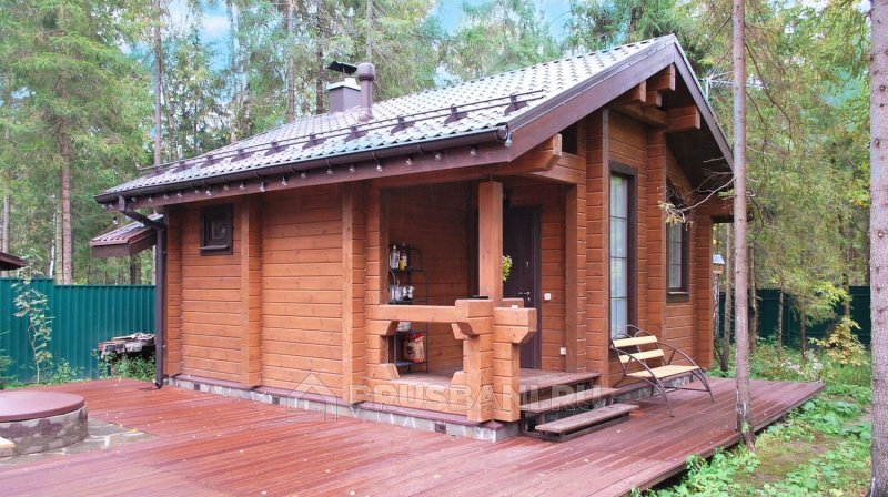 Баня из профилированного бруса