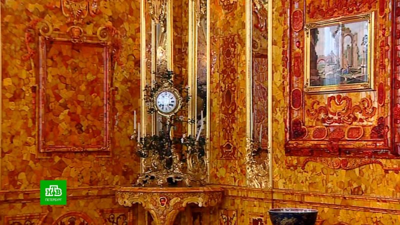 Екатерининский дворец в санкт петербурге янтарная комната