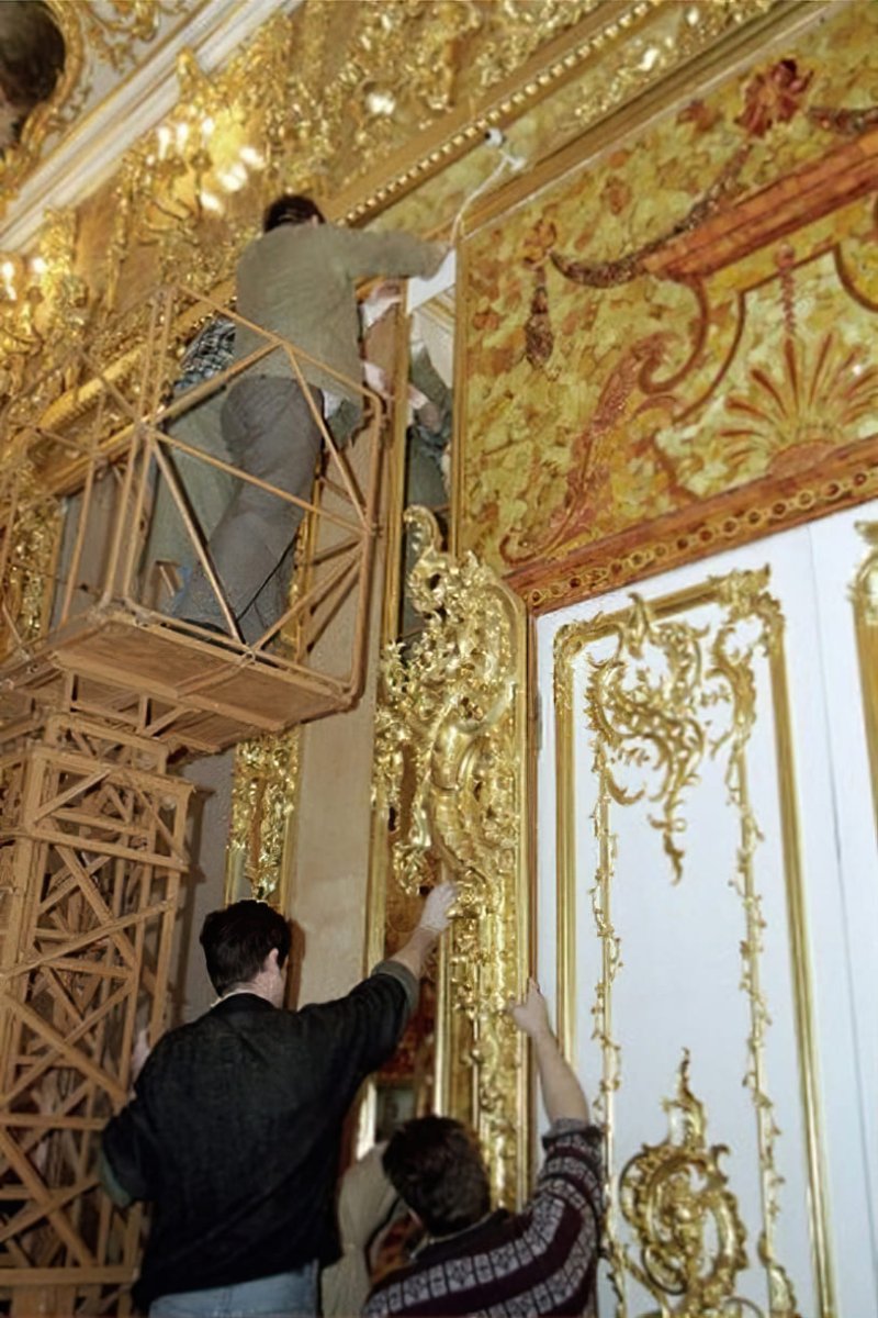 Екатерининский дворец янтарная комната