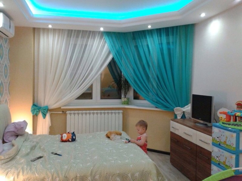Шторы для зала