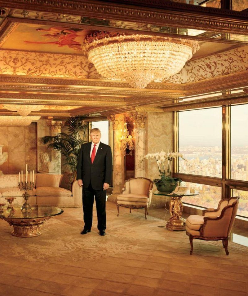 Кабинет дональда трампа в трамп тауэр