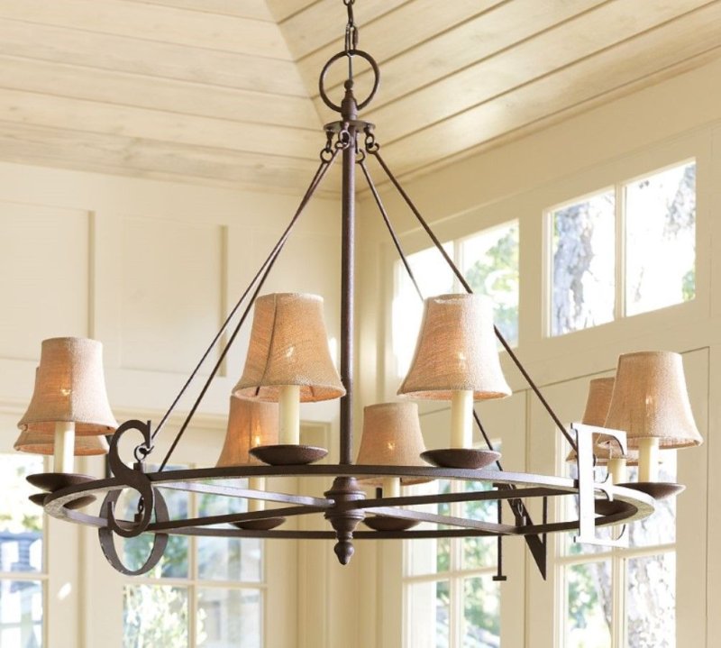 Люстра country large chandelier