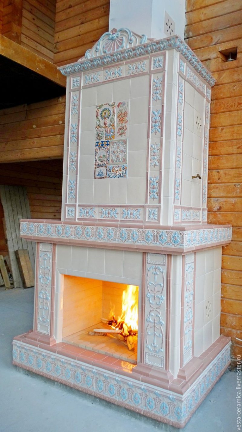 Изразцы для камина