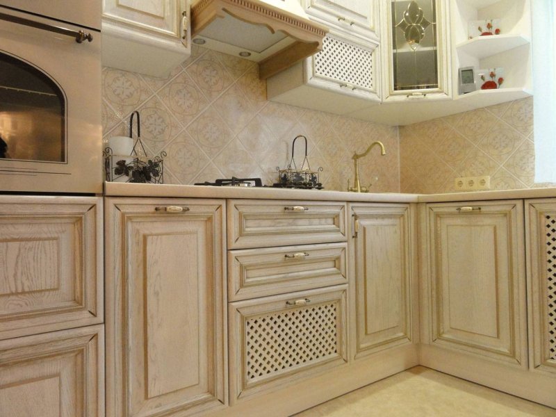Патинированные кухни патина классика