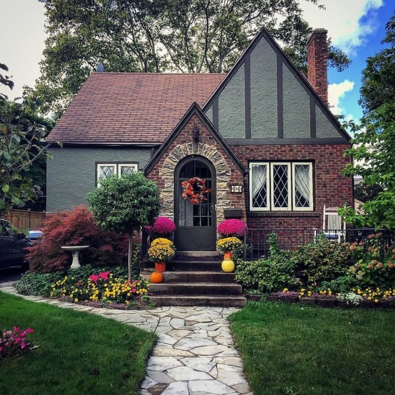 Стиль тюдор tudor revival cottage