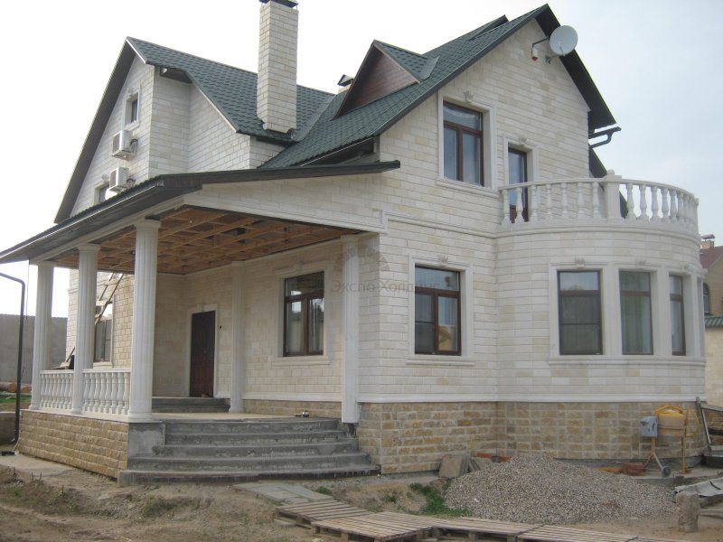 Дома из дагестанского камня