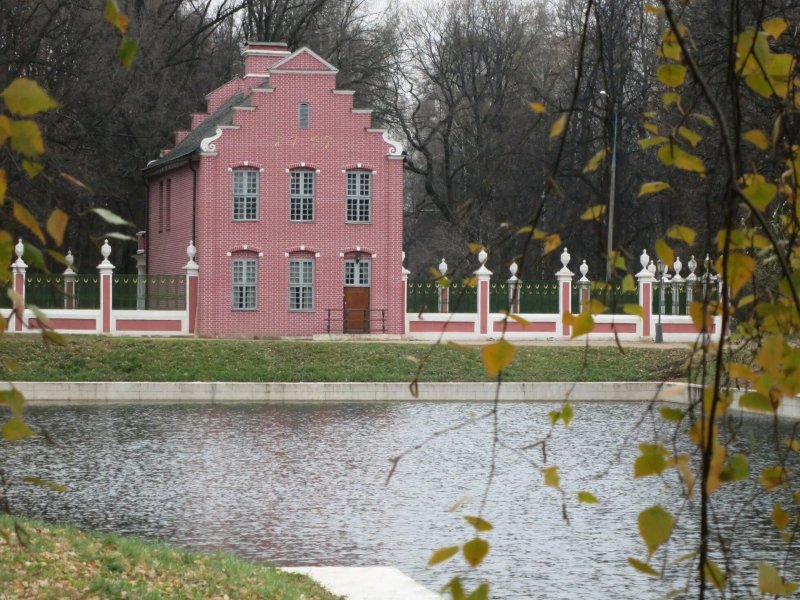 Кусково голландский домик