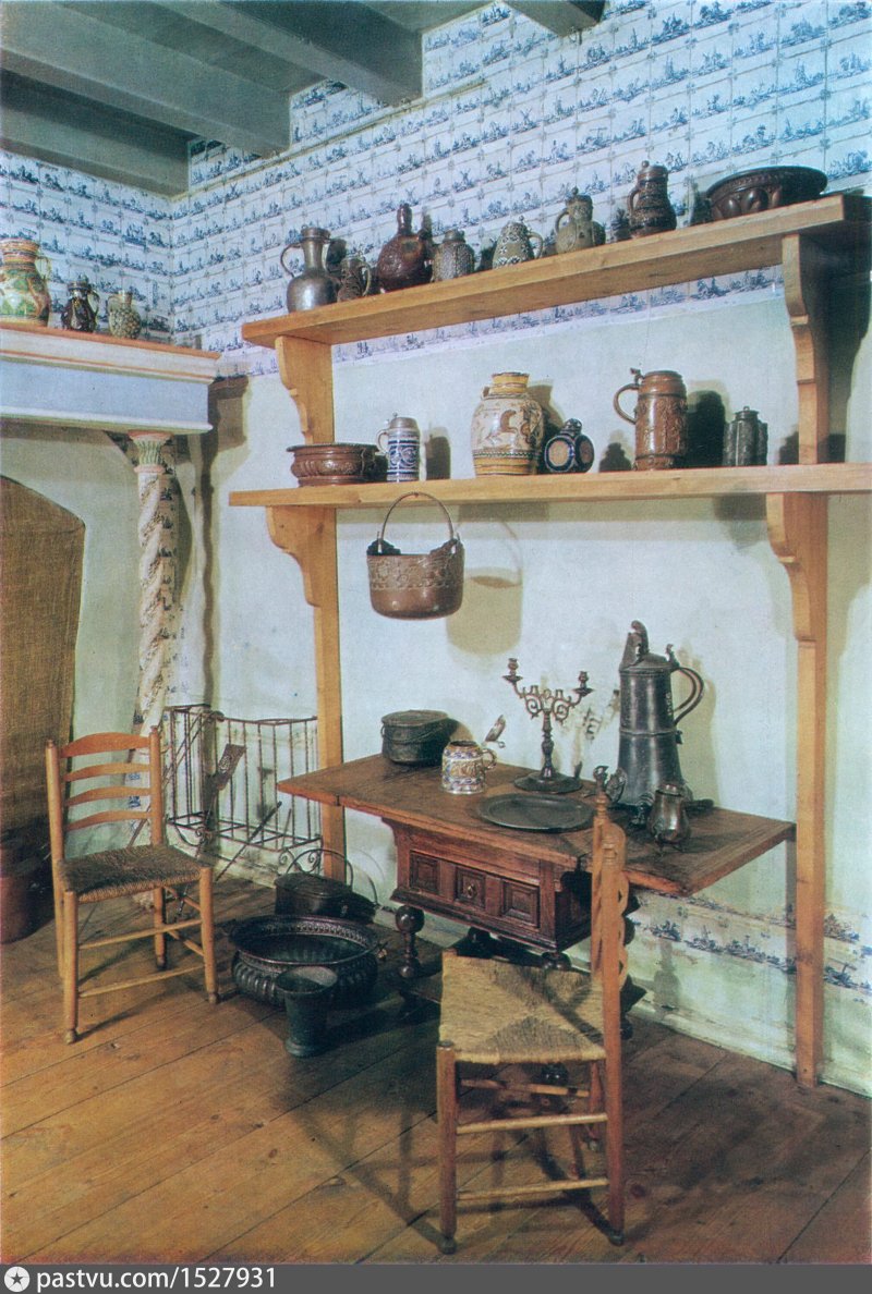 Кухня в старинном замке