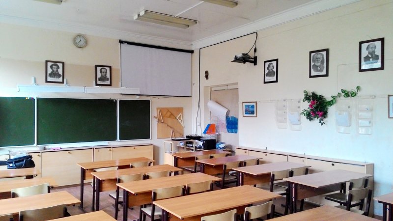 Кабинет русского языка и литературы в школе