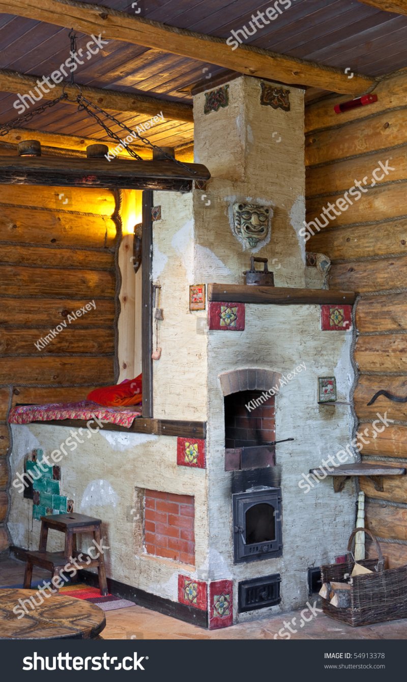 Печь мазанка с лежанкой