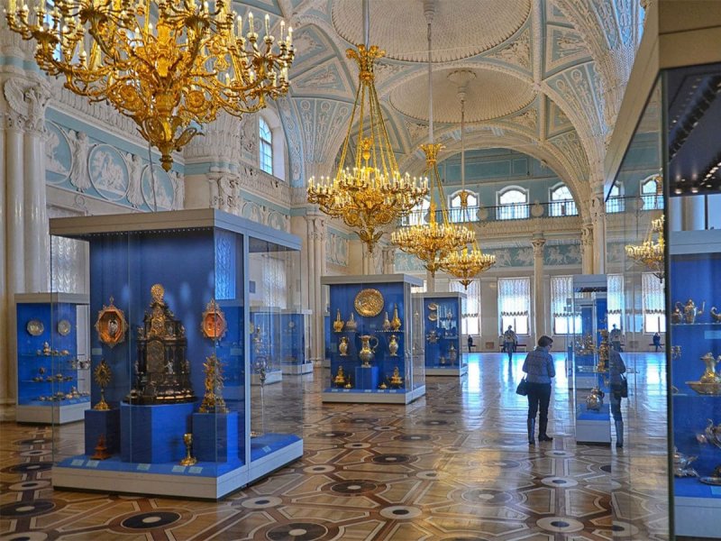 Александровский зал эрмитажа