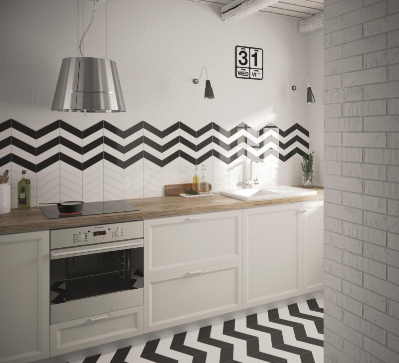 Плитка equipe chevron wall