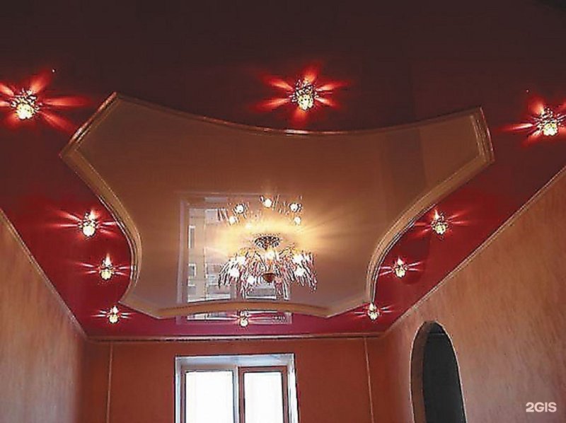 Натяжные потолки в