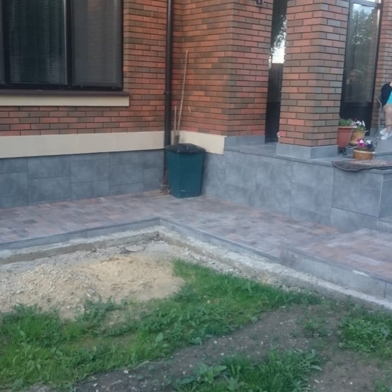 Клинкерная плитка для цоколя