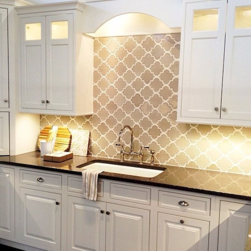 Плитка backsplash арабеск