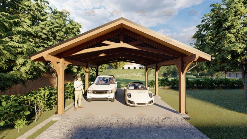 Павильон для автомобиля voeroka carport