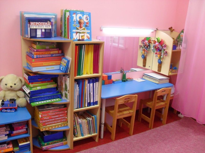 Книжный уголок в детском