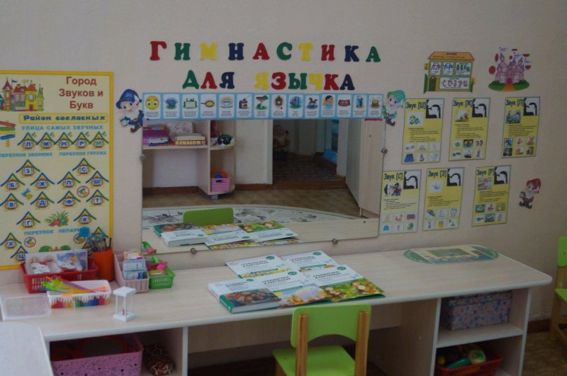 Оформление логопедического кабинета в детском саду