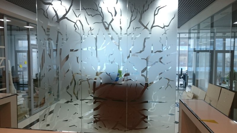 Пленка с пескоструйным эффектом ri-mark etch glass