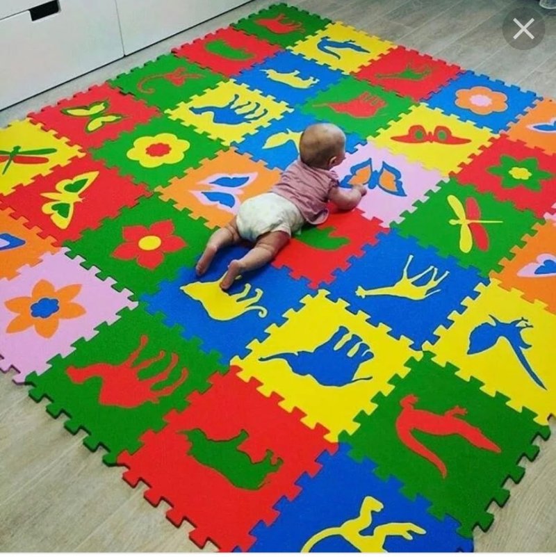 Детский коврик пазл