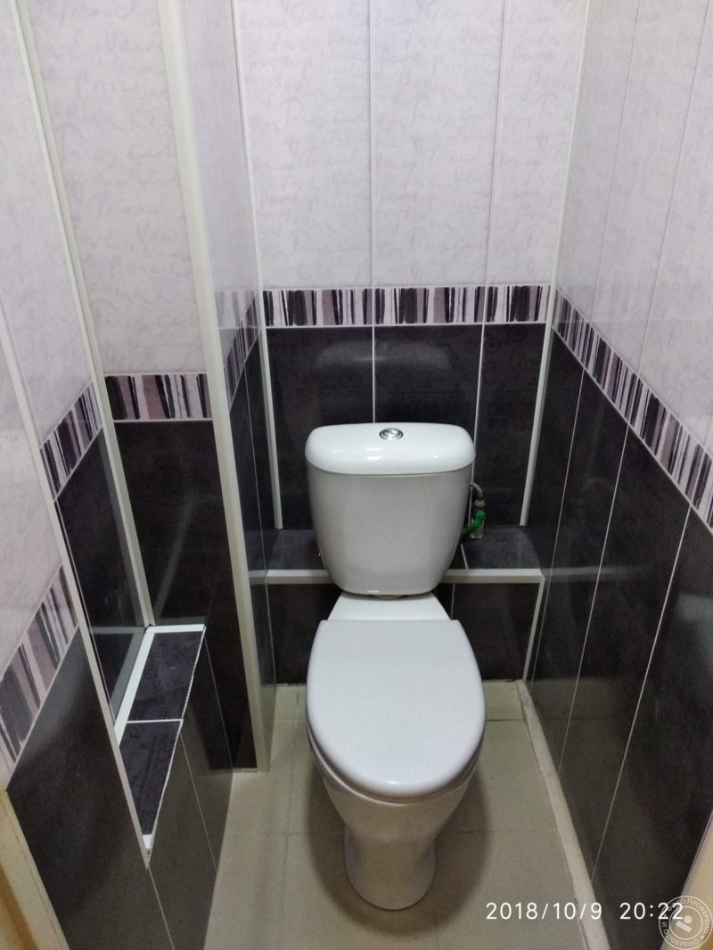 Пвх панели в туалете