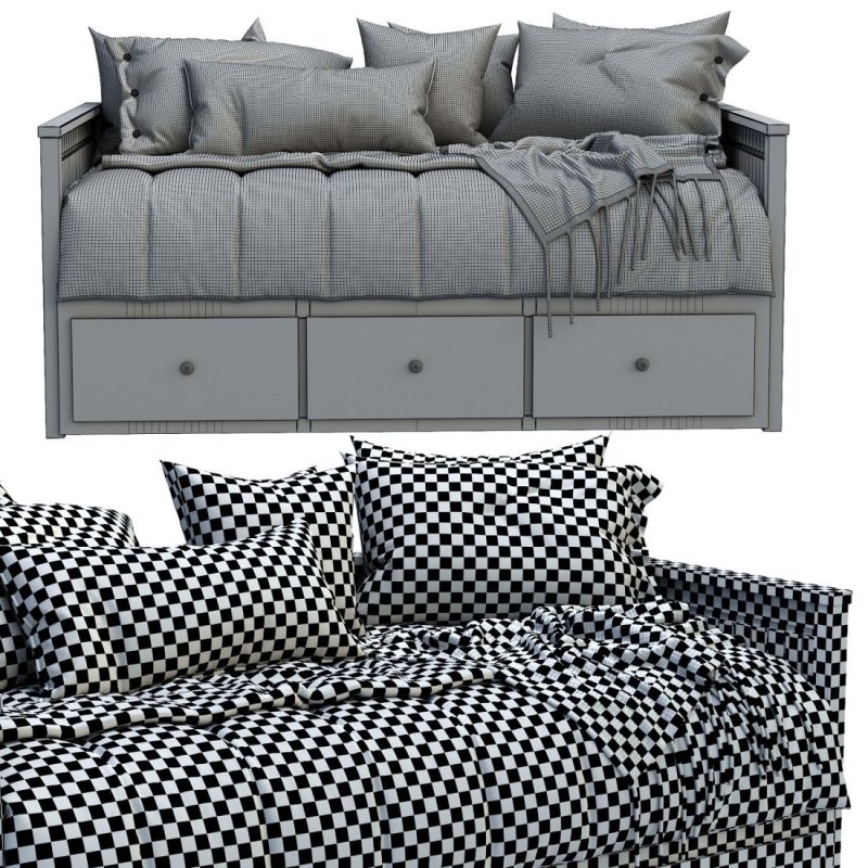 Кушетка кровать хемнэс ikea