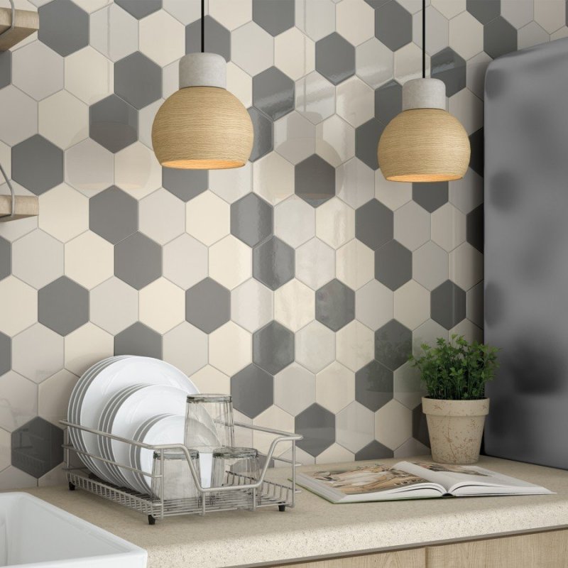 Плитка equipe scale hexagon