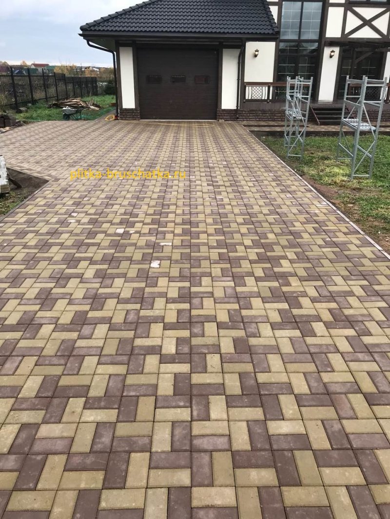 Тротуарная плитка брусчатка