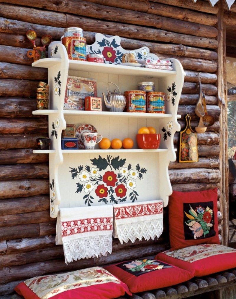 Кухня в русском стиле