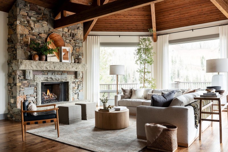 Rustic modern интерьер